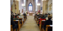 Festgottesdienst zum 50jahrigen Priesterjubiläum von Stadtpfarrer i.R. Geistlichen Rat Ulrich Trzeciok (Foto: Karl-Franz Thiede)